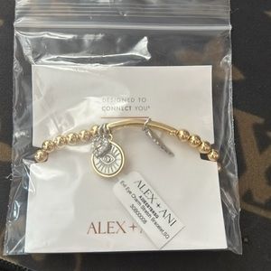 Alex & Ani Pavé Evil Eye Stretch Bracelet
